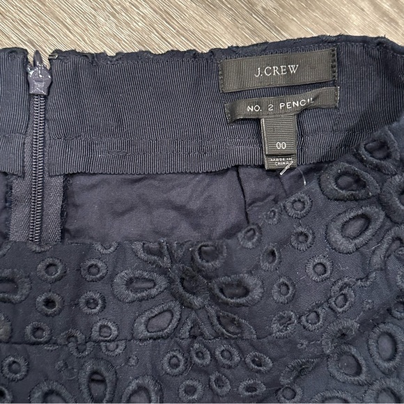 J. Crew Skirt Black 00 XS - Picture 4 of 7